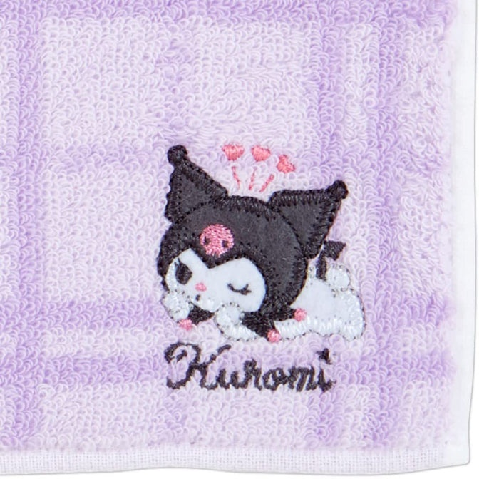 SANRIO Petit Towel Plaid Kuromi