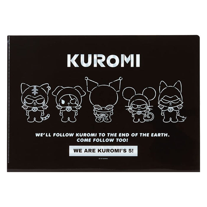 Sanrio Kuromi Punched File Set (We Are Chromies 5) Japanese Cute Punched File Set