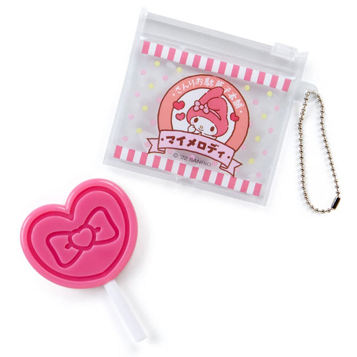 Sanrio My Melody Keychain Holder With Mirror For Quick Makeup - Japanese Cute Key Holder