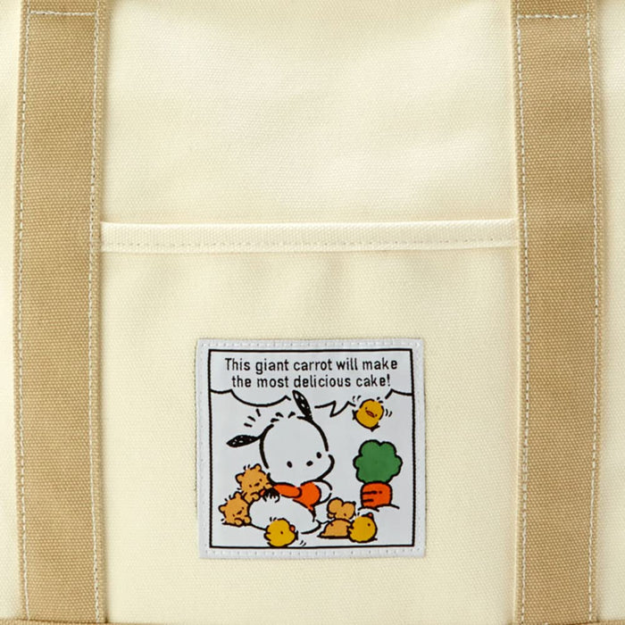 Sanrio (Sanrio) Pochakko Canvas Tote Bag M 096474