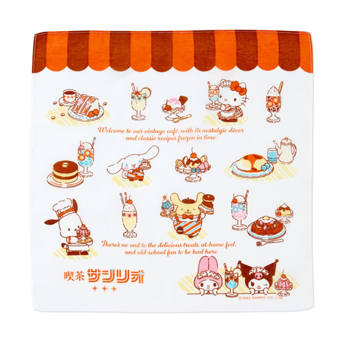 SANRIO - Characters Oshibori-Style Handkerchief - Cafe SANRIO - 2Nd Store