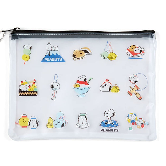 SANRIO Ensemble de pochettes plates Snoopy Design de style japonais