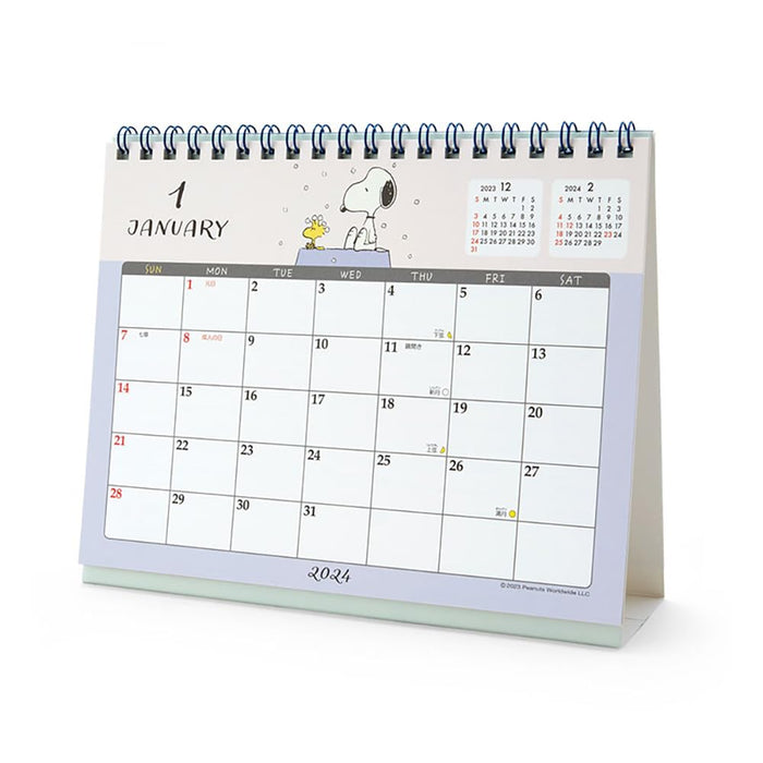 Sanrio Snoopy Ringkalender 2024 Japan 700002