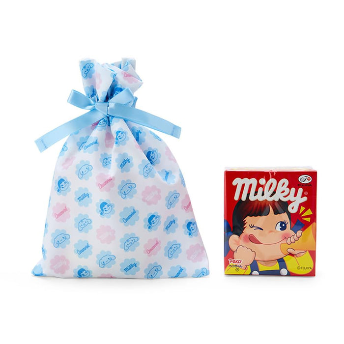 Sanrio Cinnamoroll Milky & Drawstring Bag 19.5x14x0.5cm 040541