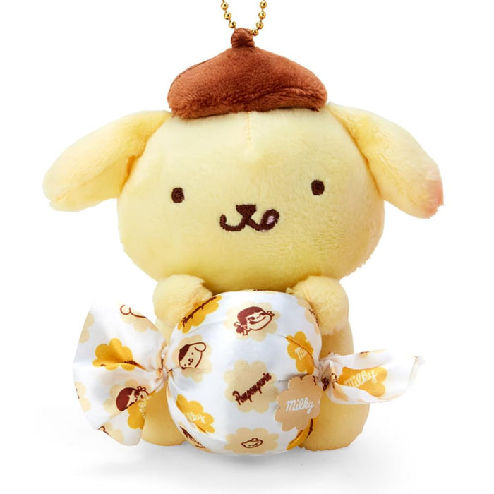 Sanrio Pompompurin Pudding Set with Mascot Holder 12x11.5x8cm 032841