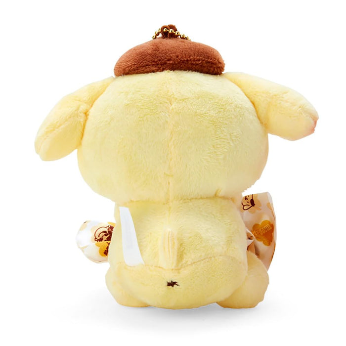 Sanrio Pompompurin Pudding Set with Mascot Holder 12x11.5x8cm 032841
