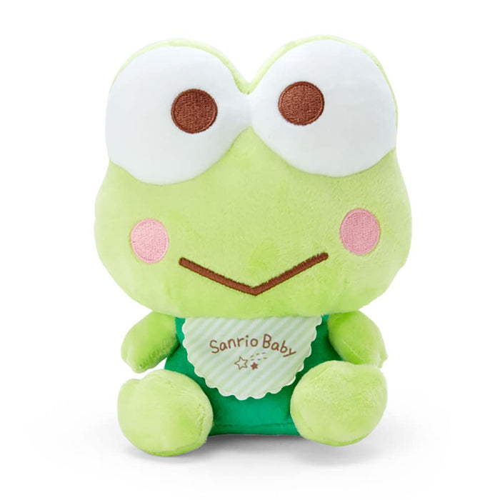 Sanrio Kerokerokeroppi Baby Stuffed Toy - 14.5 X 12.5 X 17Cm Washable Perfect Baby Gift