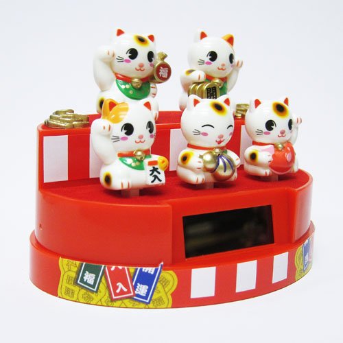 Santa Solar Lucky Cats 1 du Japon