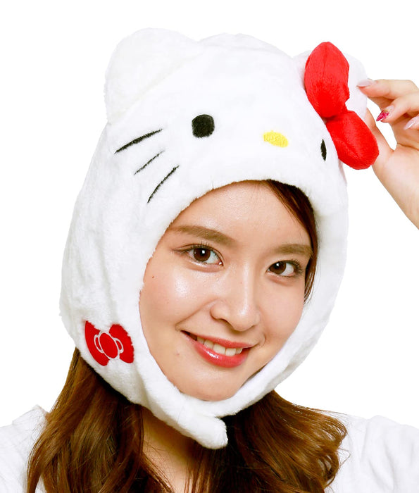Sazac Kigurumi Cap Japan Sanrio Hello Kitty