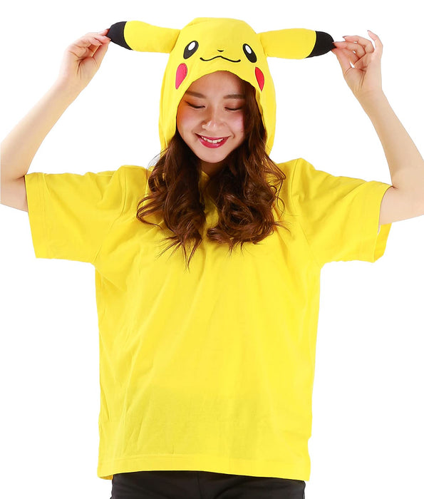 TAKARA TOMY Pokemon Costume Summer Version For Adults Pikachu