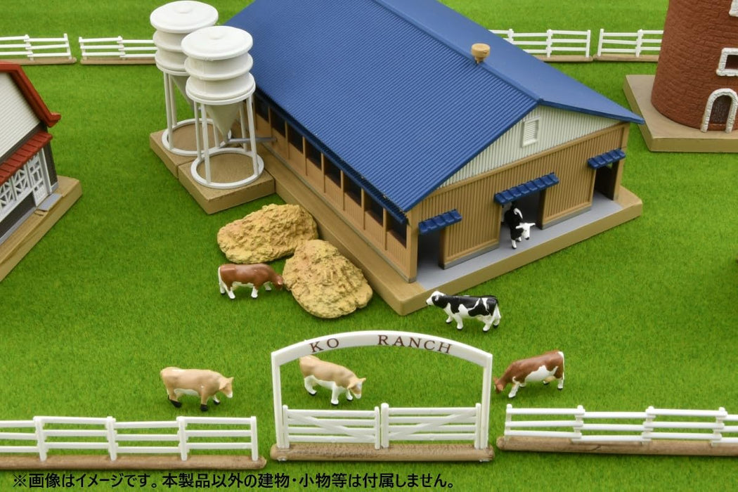 Tomytec Scene Collection 109 Ranch Cattle Diorama Fournitures Japon