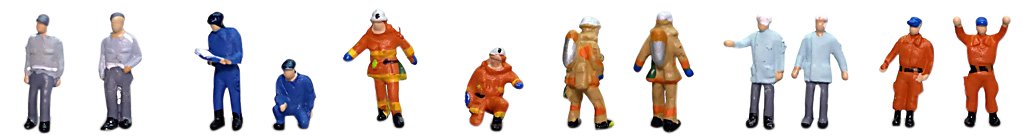 Tomytec Scene Collection 125 Fire Department Human Diorama Supplies