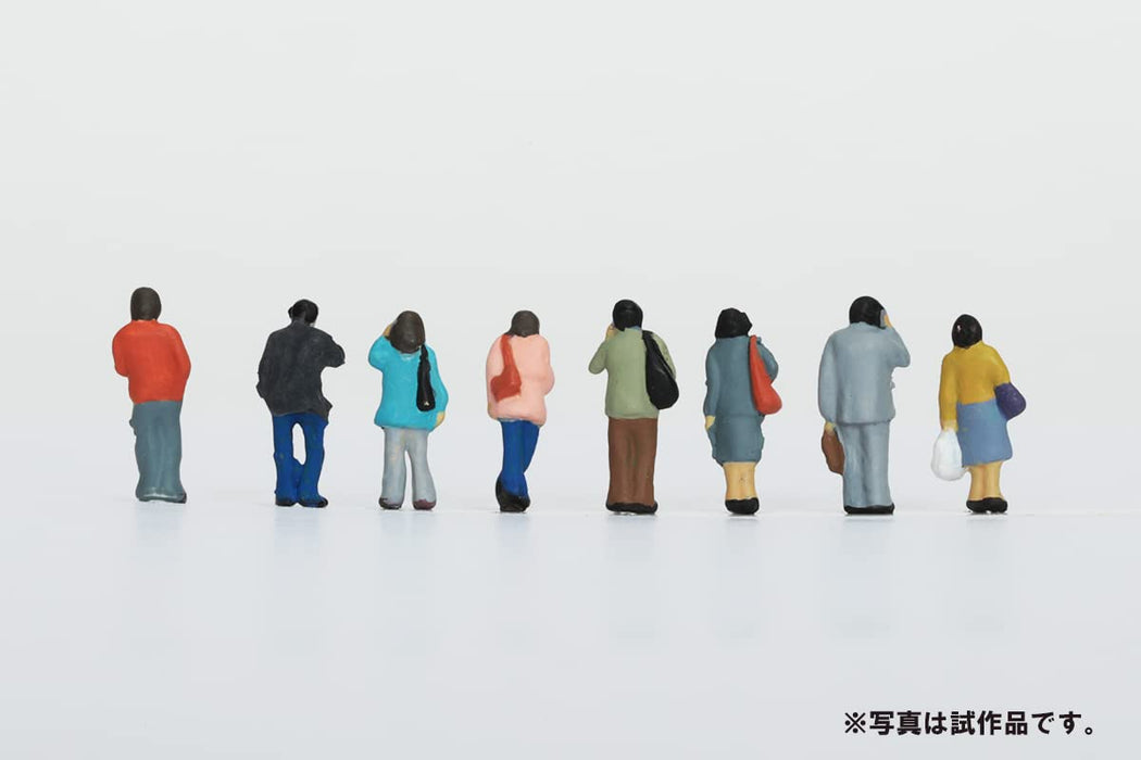 TOMYTEC  Ningen 136 Model People 'People Standing' N Scale