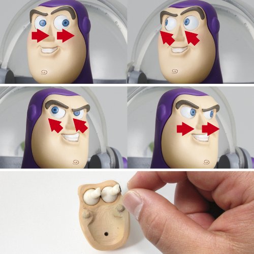 Kaiyodo Toy Story Buzz Lightyear Revoltech Non-Scale Action Figure Japan