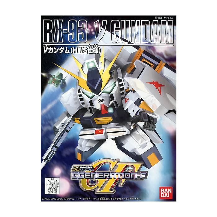 BANDAI Sd Bb 209 Rx-93 V Nu Gundam Plastic Model Kit