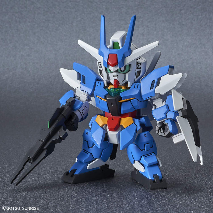 Sd Gundam Cross Silhouette Earthree Gundam modèle en plastique à code couleur