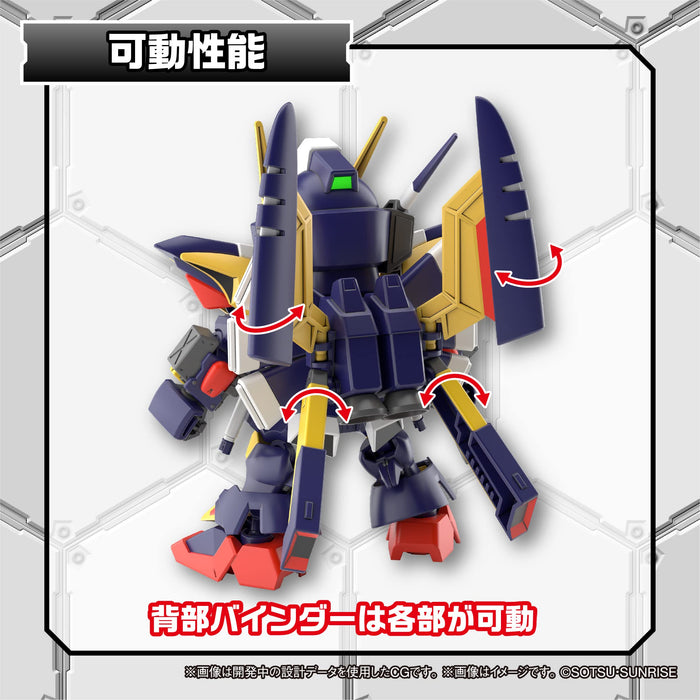 Bandai Sd Gundam Cross Silhouette Tornado Gundam Plastic Model