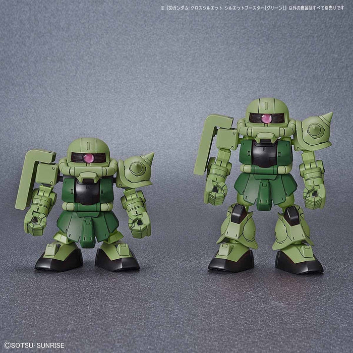 BANDAI Sd Gundam Cross Silhouette Silhouette Booster Vert Non Échelle