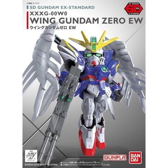 Bandai Spirits SD Gundam Ex Standard 004 Wing Gundam Zero EW Model