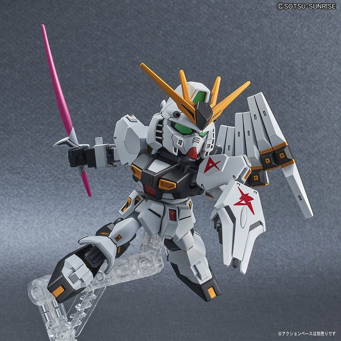 BANDAI Sd Gundam Ex-Standard Nu Gundam Plastic Model