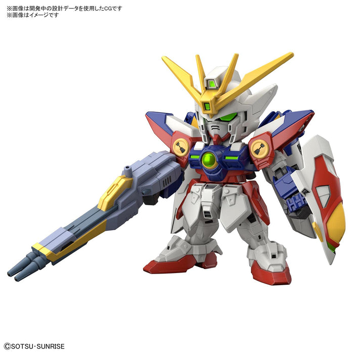 BANDAI Sd Gundam Ex-Standard Wing Gundam Zero Plastic Model