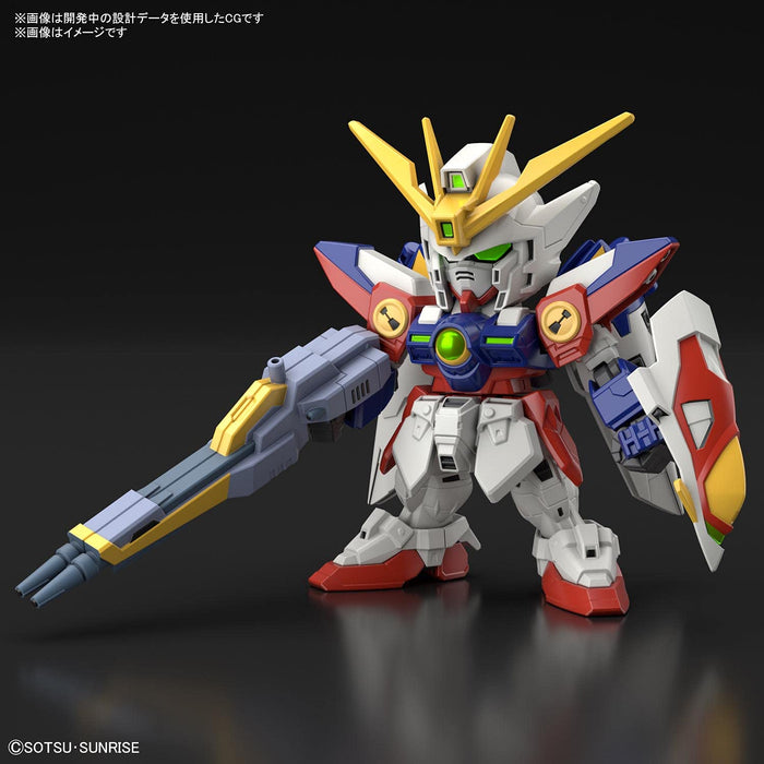 BANDAI Sd Gundam Ex-Standard Wing Gundam Zero Plastic Model