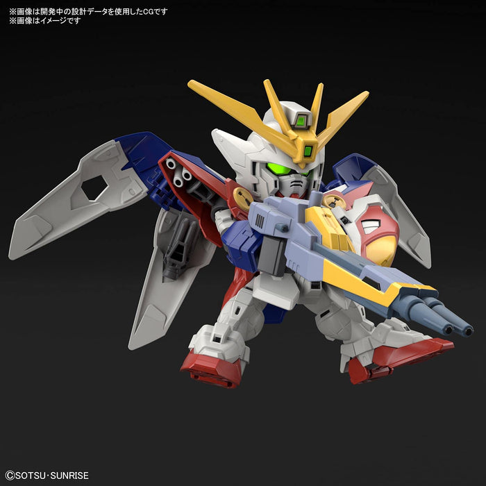 BANDAI Sd Gundam Ex-Standard Wing Gundam Zero Plastic Model