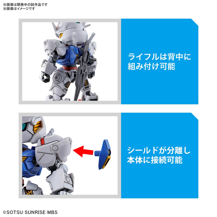 Bandai Spirits Sd Gundam Ex Standard Gundam Antenne La Sorcière De Mercure Modèle En Plastique Au Japon