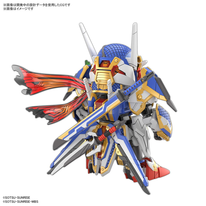 Bandai Spirits Covert Gundam Plastikmodell - Luftbild farbkodiert
