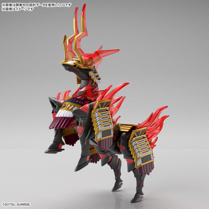 Bandai Spirits Sdw Heroes Modèle en plastique Cheval de guerre de Nobunaga
