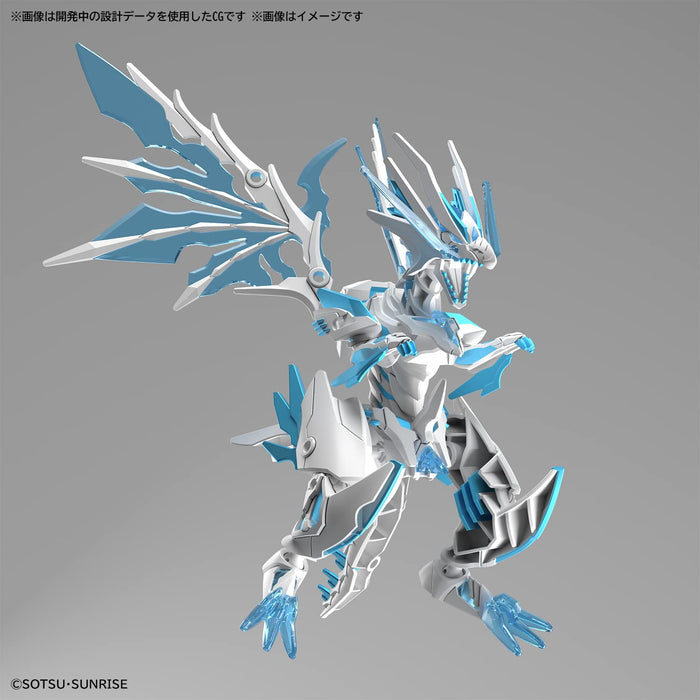 BANDAI Sdw Heroes Bb Senshi No.26 Shine Grasper Dragon Modèle en plastique