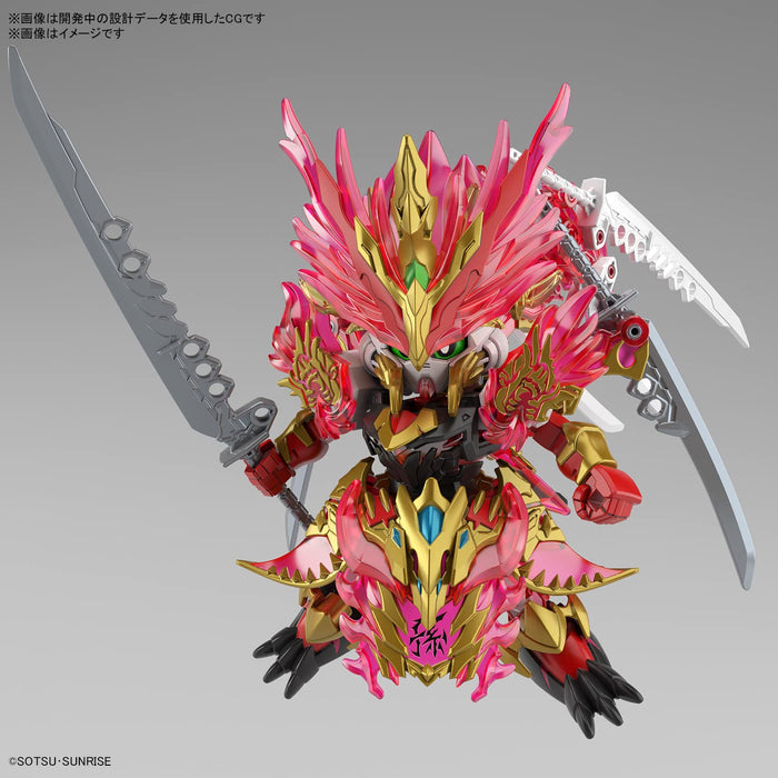 BANDAI Sdw Heroes Bb Senshi No.29 Sun Quan Gundam Astray Kakuenshoko Modèle en plastique