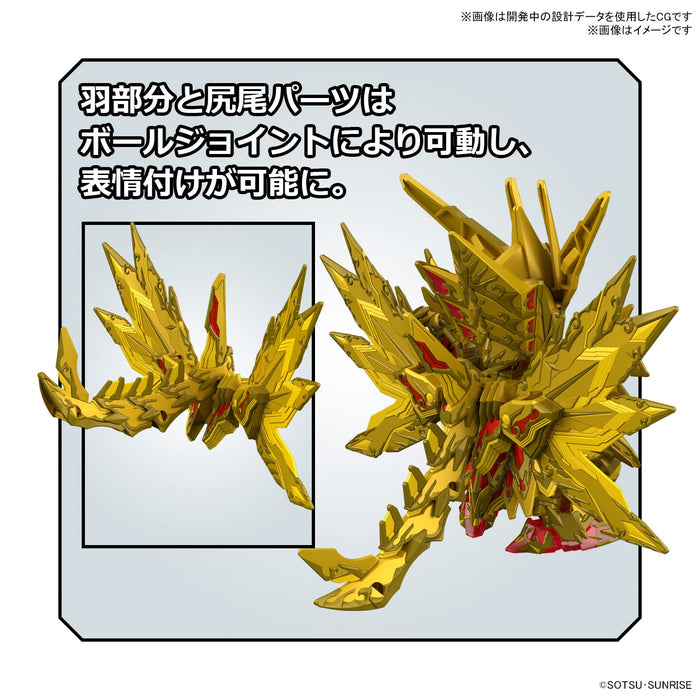 Sdw Heroes Superior Strike Freedom Dragon Color Coded Plastic Model