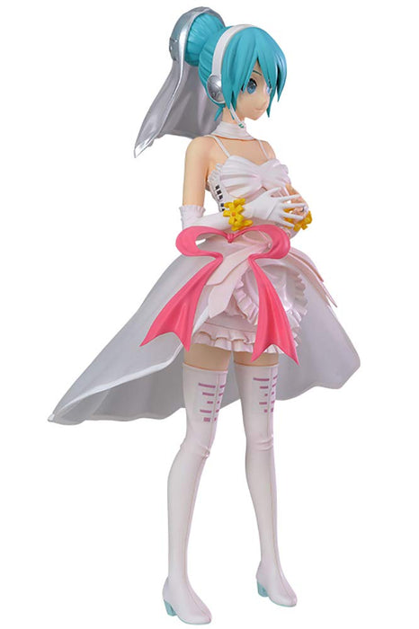 Sega Japan Hatsune Miku White Dress Project Diva Arcade Future Tone Figure