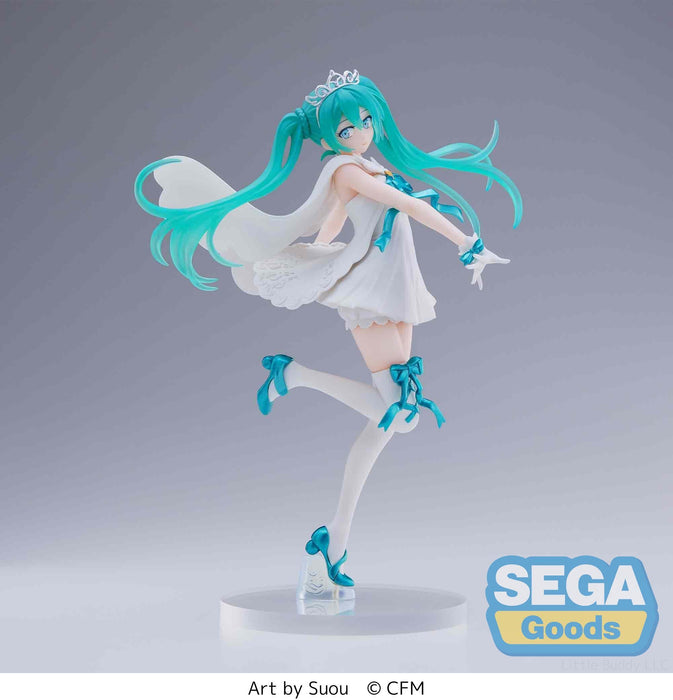 Sega Hatsune Miku 15Th Anniversary Super Premium Figure Suou Ver. Japan