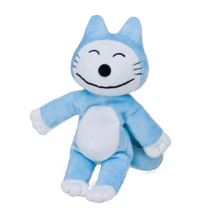 Sekiguchi 535470 11 Piki No Cat Plush Blue - Japanese Plush Toy