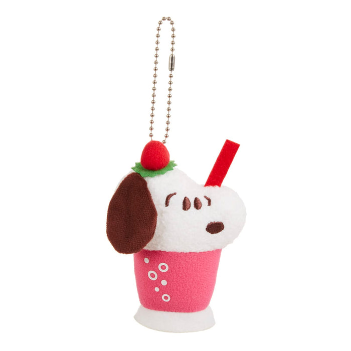 Sekiguchi Snoopy Keychain Mascot - Cafe Sweets Berry Soda Edition 685158