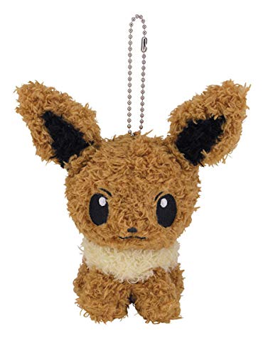 SEKIGUCHI Pokemon Fluffy Mascot Plush Doll Eevee