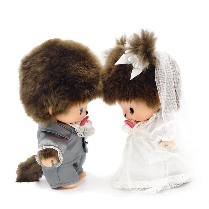 Sekiguchi Monchhichi Babychichi Wedding Set Plush Toy 16cm 234090