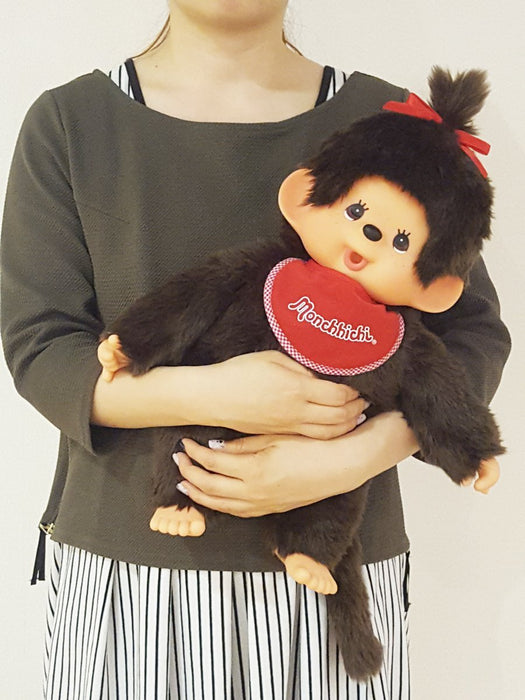 Sekiguchi Monchhichi Plush Toy L Brown Girl 226337