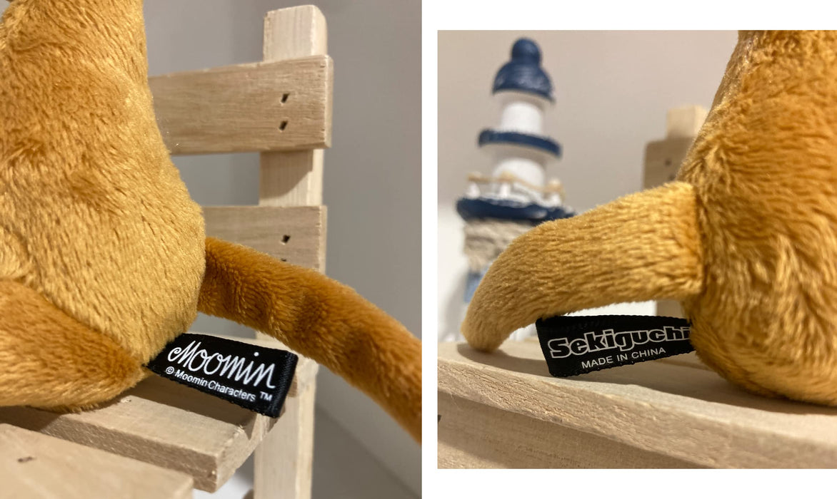 Sekiguchi Moomin Sniff Plush Toy Palm-Sized Stuffed Animal 567950