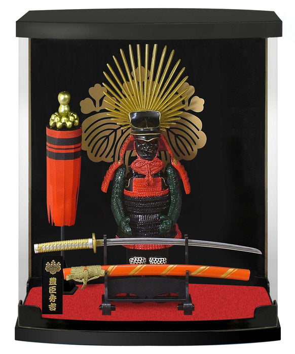 Meister Japan Sengoku Warlord Armor Figur A-12 Toyotomi mit Schwert und Koffer