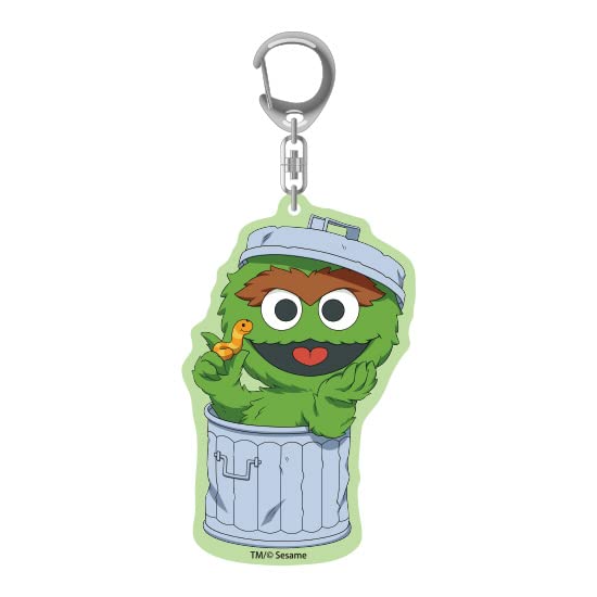 Good Smile Company Sesame Street Oscar Nendoroid Plus Acrylic Keychain