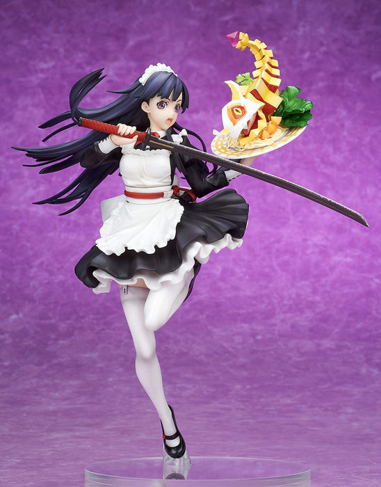 Quesq Seventh Dragon 2020-II Samurai Sword Maid 1/7 PVC Figure