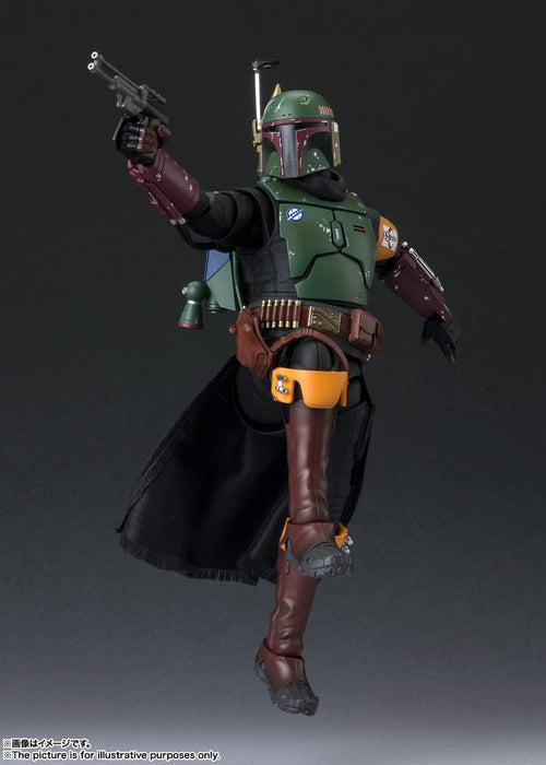 Sh Figuarts Boba Fett (Star Wars: The Book Of Boba Fett) About 155Mm Avs Pvc Cloth Painted Action Figure
