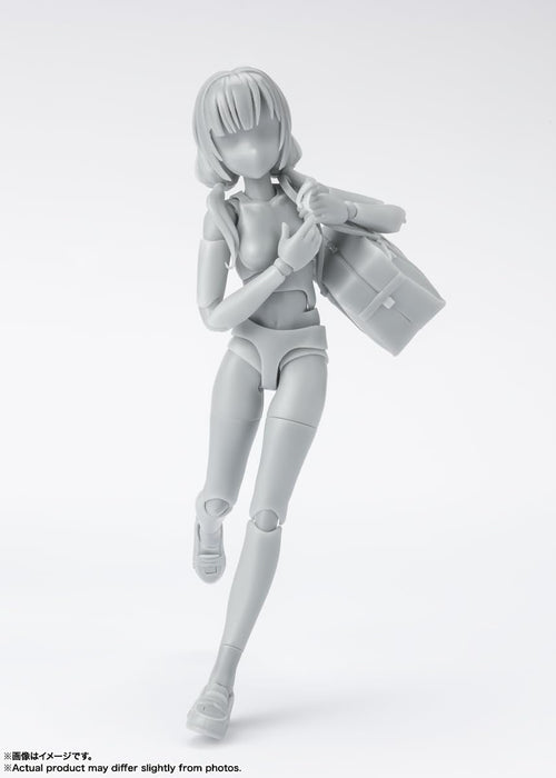 Bandai Spirits Sh Figuarts Body-Chan Dx Set Gray 130mm PVC ABS Figure