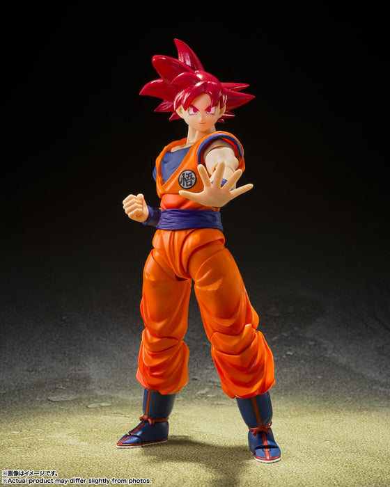 Sh Figuarts Dragon Ball Super SSG Goku | Bandai Spirits | 140mm PVC Figure