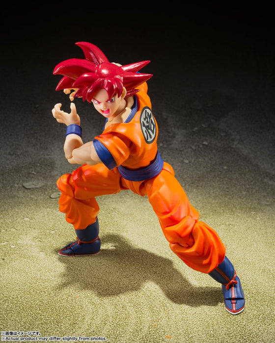 Sh Figuarts Dragon Ball Super SSG Goku | Bandai Spirits | 140mm PVC Figure