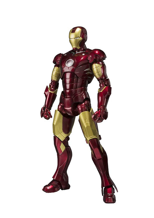 Bandai Spirits SH Figuarts Iron Man Mark 3 Figure (155mm ABS PVC Diecast)