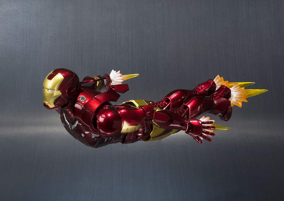 Bandai Spirits SH Figuarts Iron Man Mark 3 Figurine (155 mm ABS PVC moulé sous pression)